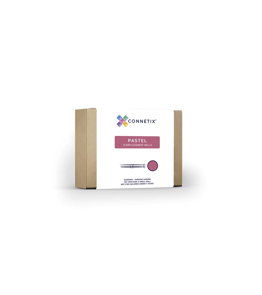 CONNETIX Pastel Ball Pack - 16 Pieces