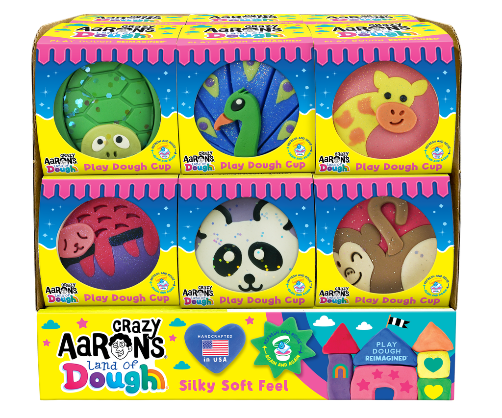 Zoo Animal Dough Cup