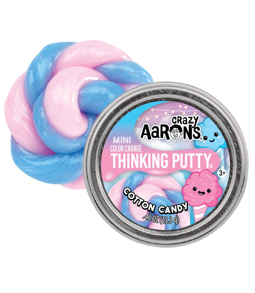 Mini Cotton Candy - 2" Thinking Putty Tin