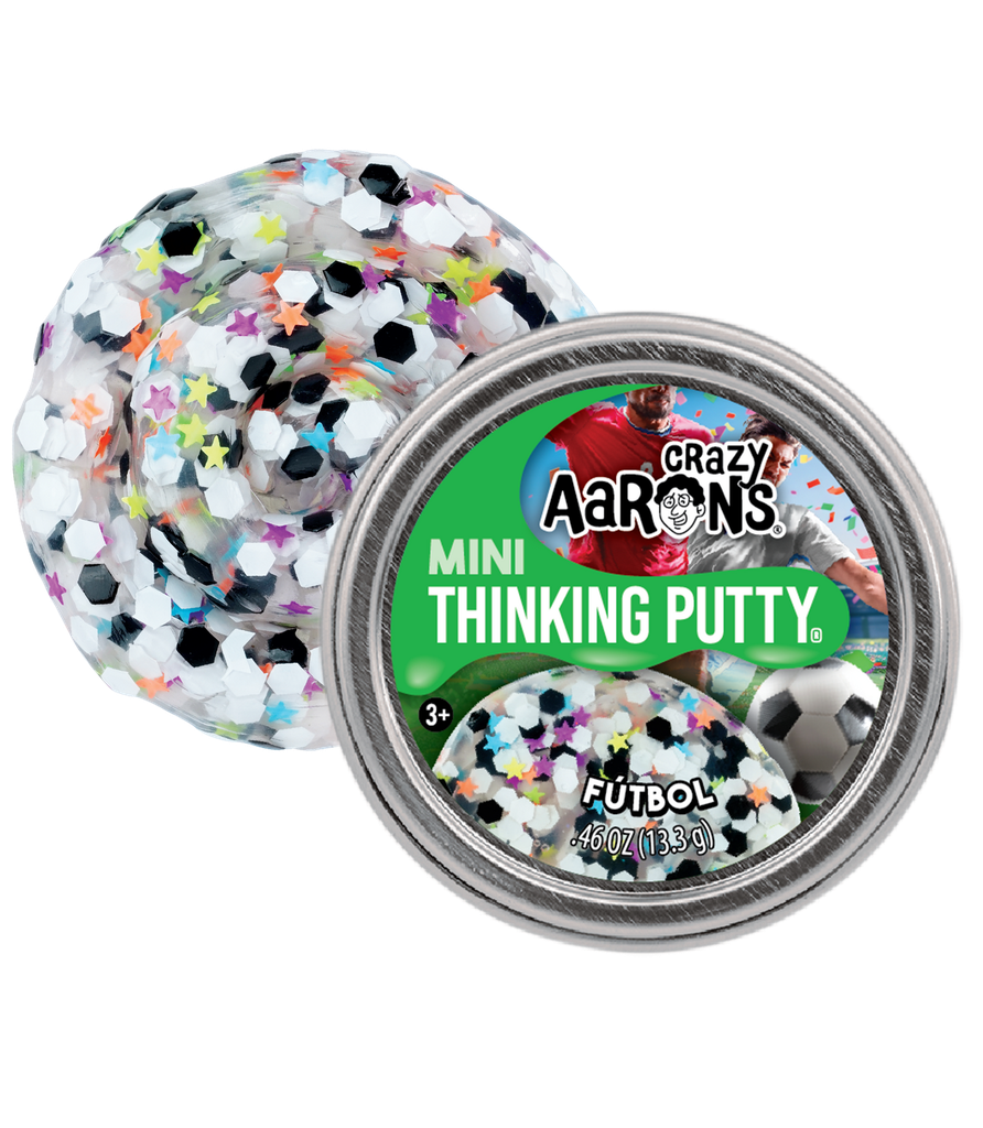 Mini Futbol - 2" Thinking Putty Tin