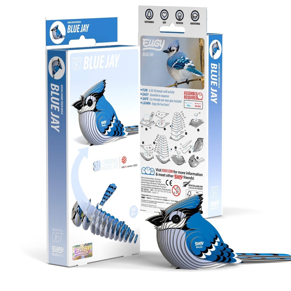 Blue Jay 3D Puzzle
