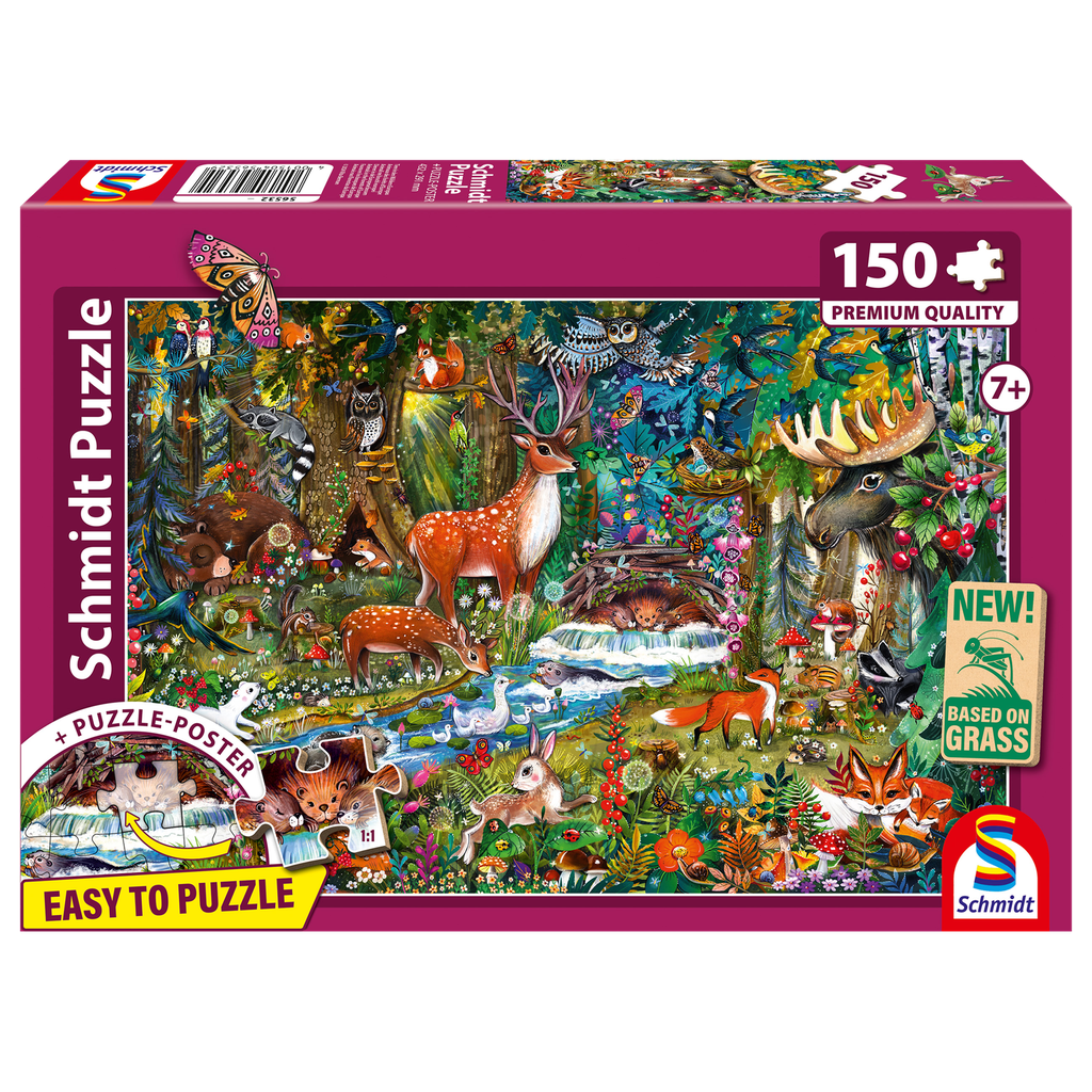 150pc Animals in the Forest