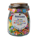 DIY Bead Jar - Multicoloured
