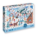 100pc XXL "Search & Find" Winter Sports Puzzle