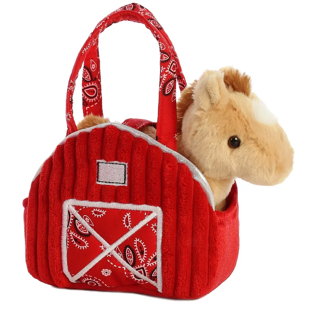 Red Barn Horse Purse