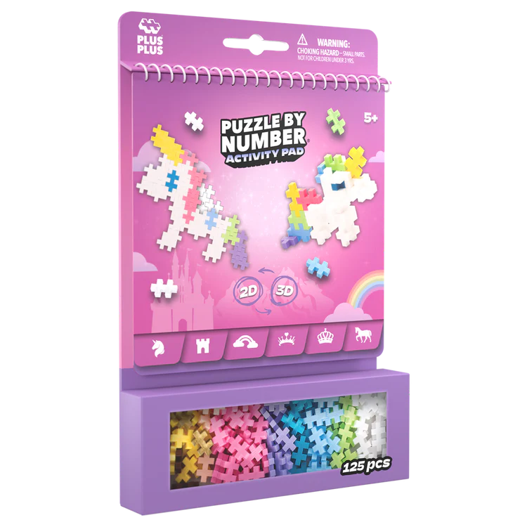 Fairy Tale Activity Pad - 125pc Puzzle By Number