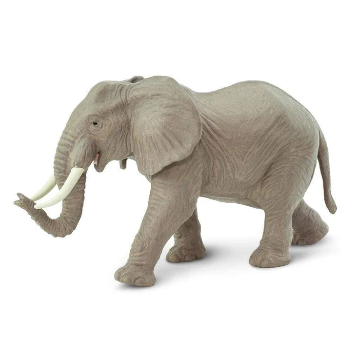 African Elephant Toy Figurine