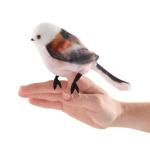 Mini Long-Tailed Tit Finger Puppet