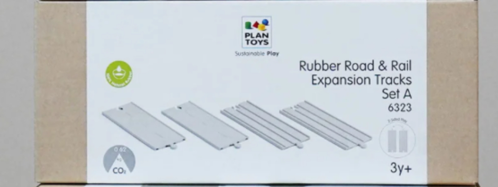 Rubber Road & Rail Set Extension - Set A