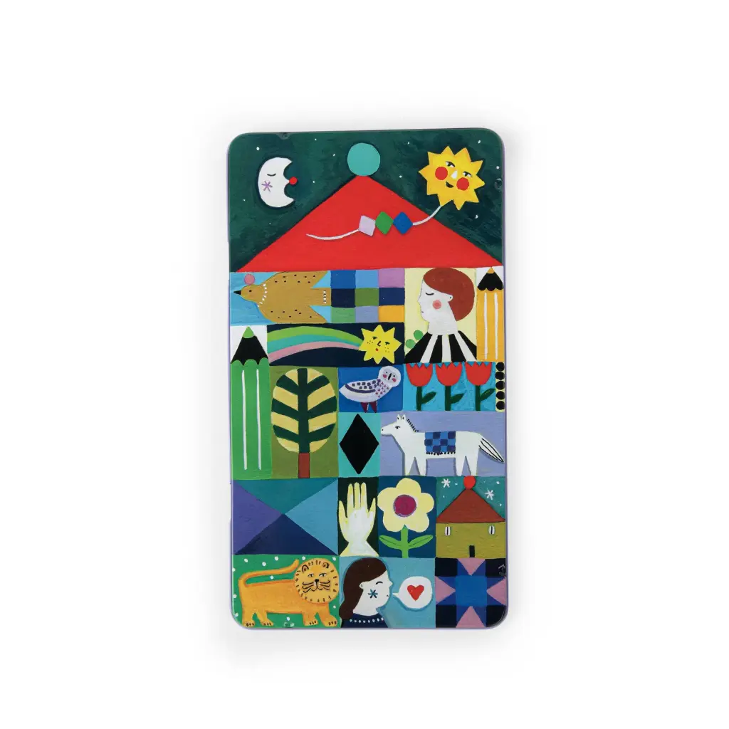 12 Metallic Colouring Pencils - Moulin Roty    