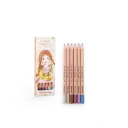 6 Metallic Colouring Pencils