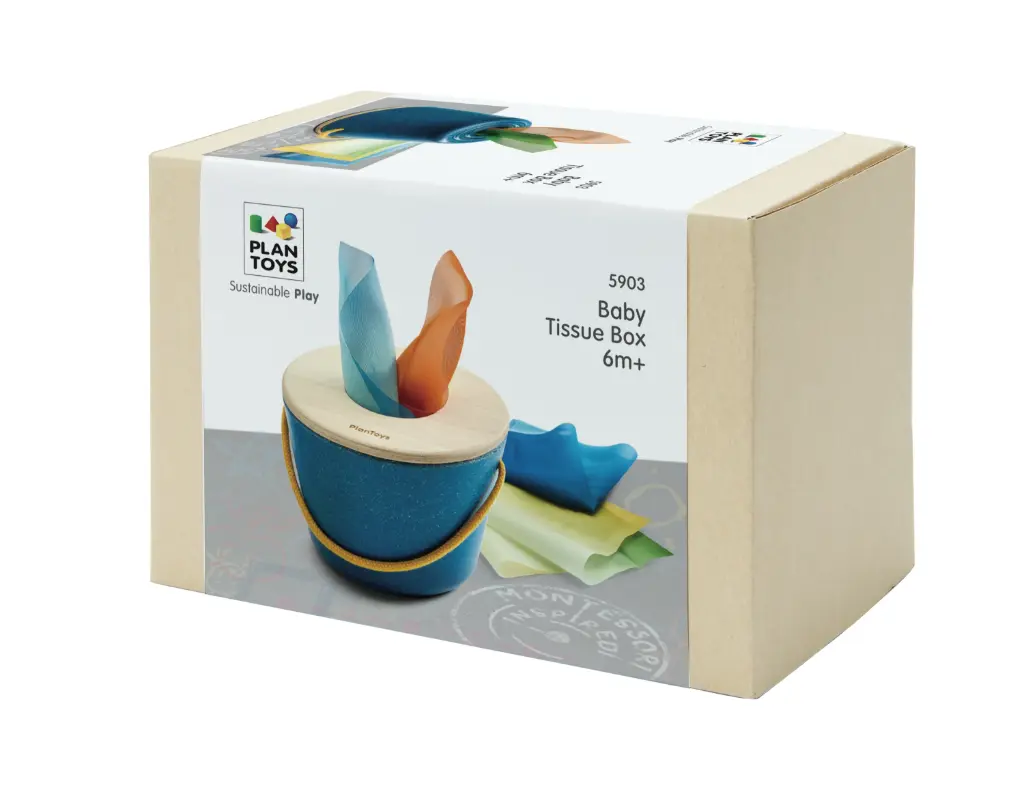 Baby Tissue Box - Plan Toys