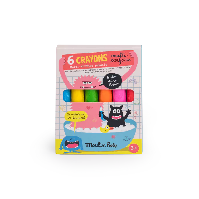 Schmouks 6 Multi-Surface Crayons