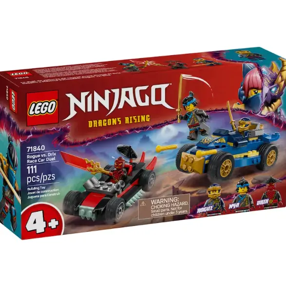 Rogue vs. Drix Race Car Duel