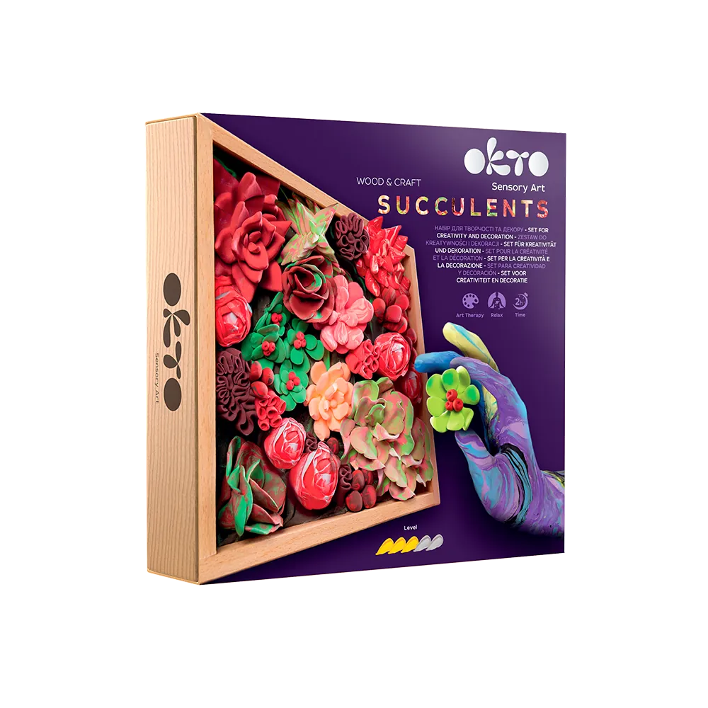 Wood & Craft - Succulents - Passion