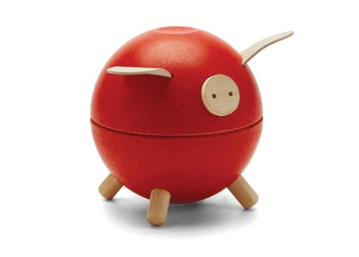[14985] Red Piggy Bank