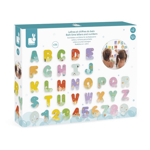 [14136] Bath Time Letters and Numbers
