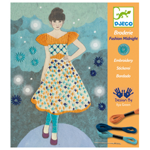 [9575] Embroidery/Fashion Midnight