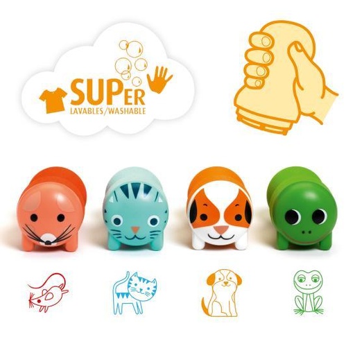 [14152] Garden Animals - Stamps for Toddlers