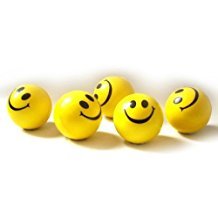 [3292] Happy Face Gel Stress Ball