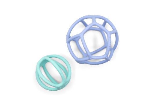 [16254] Soft Blue & Soft Mint Sensory Ball - 2pc