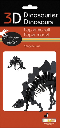 [13371] Stegosaurus 3-D Paper Model
