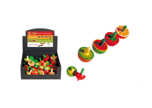 [13597] Spinning Tops - Fruit