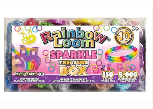 [16012] Rainbow Loom Treasure Box-Sparkles