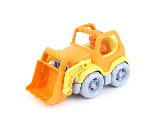 [9709] Scooper Construction Truck - Orange/Yellow