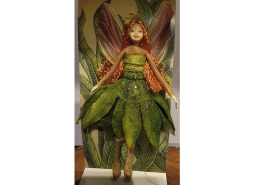 [16292] Amanda Floral Fairy, Green, Coconut Tree