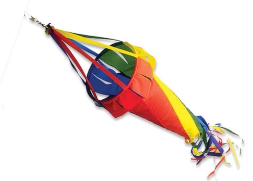[14052] Rainbow (Arc-en-Ciel) Spinsock 12"