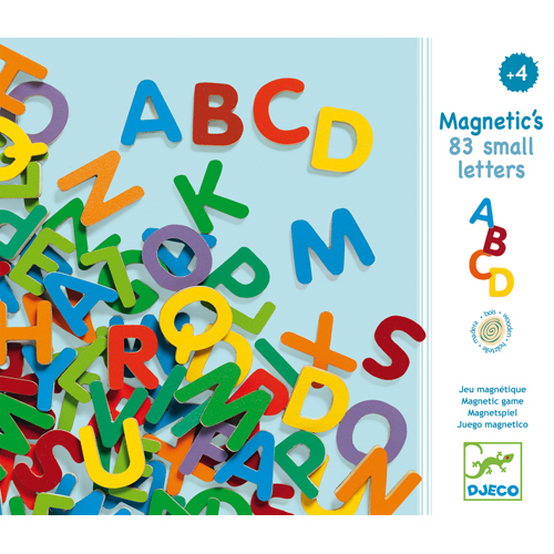 [3139] Small Magnetic Uppercase Letters - 83pcs