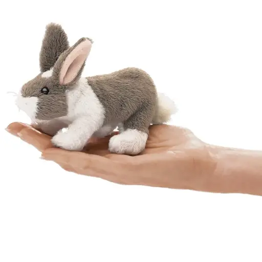 [4850] Mini Bunny Rabbit Finger Puppet