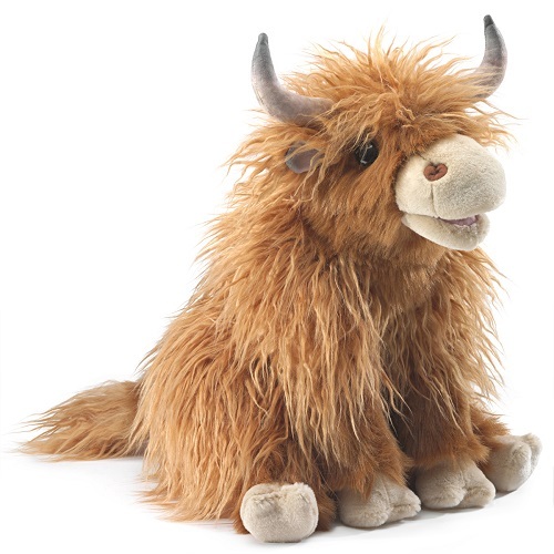 [11522] Highland Cow Puppet