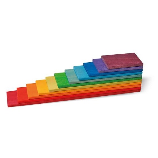 [15240] Rainbow Building Boards 11pcs