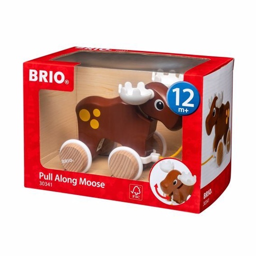 [12093] Pull Along Moose