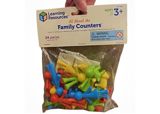 [5636] All About Me Family Counters 24pcs