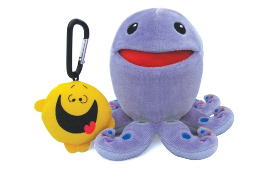 [15435] Huggtopus in a Canvas Bag Mini Character 6"