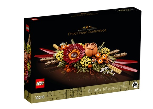 [15394] Dried Flower Centerpiece 10314