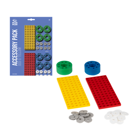 [17400] Small Baseplate And Wheel Mix - Blue Package