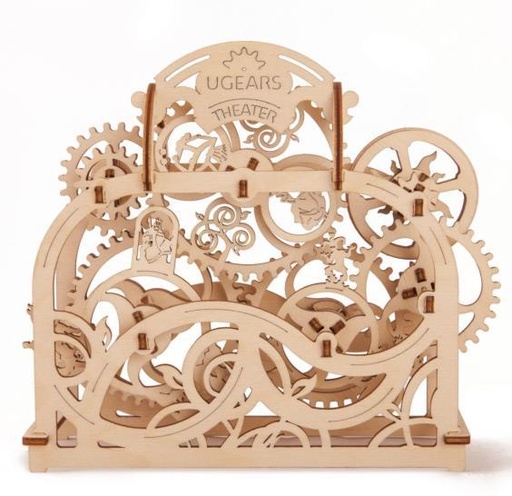 [13414] Theater 3D Wooden Model