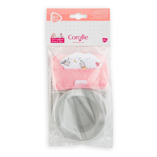 [12847] Potty & Wipe for 12" Doll
