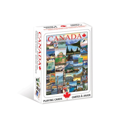 [13335] Travel Canada Playing Cards