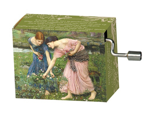 [16723] Music Box - Spring, Vivaldi, Waterhouse, Gather ye rosebuds