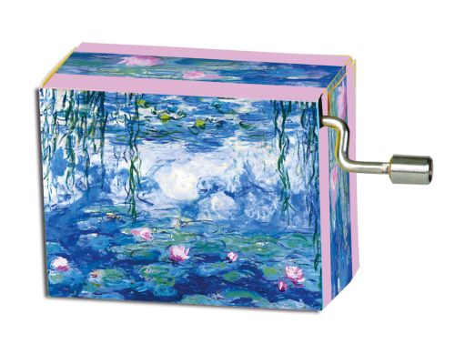 [13385] Music Box - Tchaikovsky's Waltz of the Flowers with Monet's Art