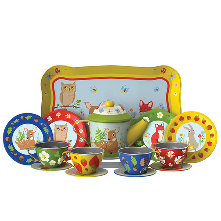 [6597] Tea Set, Forest Friends