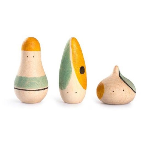 [14195] Wood Hooray! 3pcs