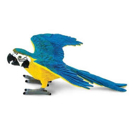 [15553] Blue & Gold Macaw Toy
