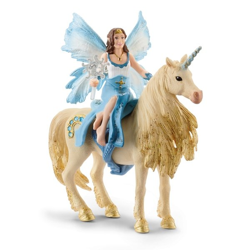 [11609] Eyela Riding on Golden Unicorn