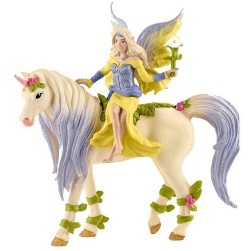 [8820] Fairy Sera with Blossom Unicorn